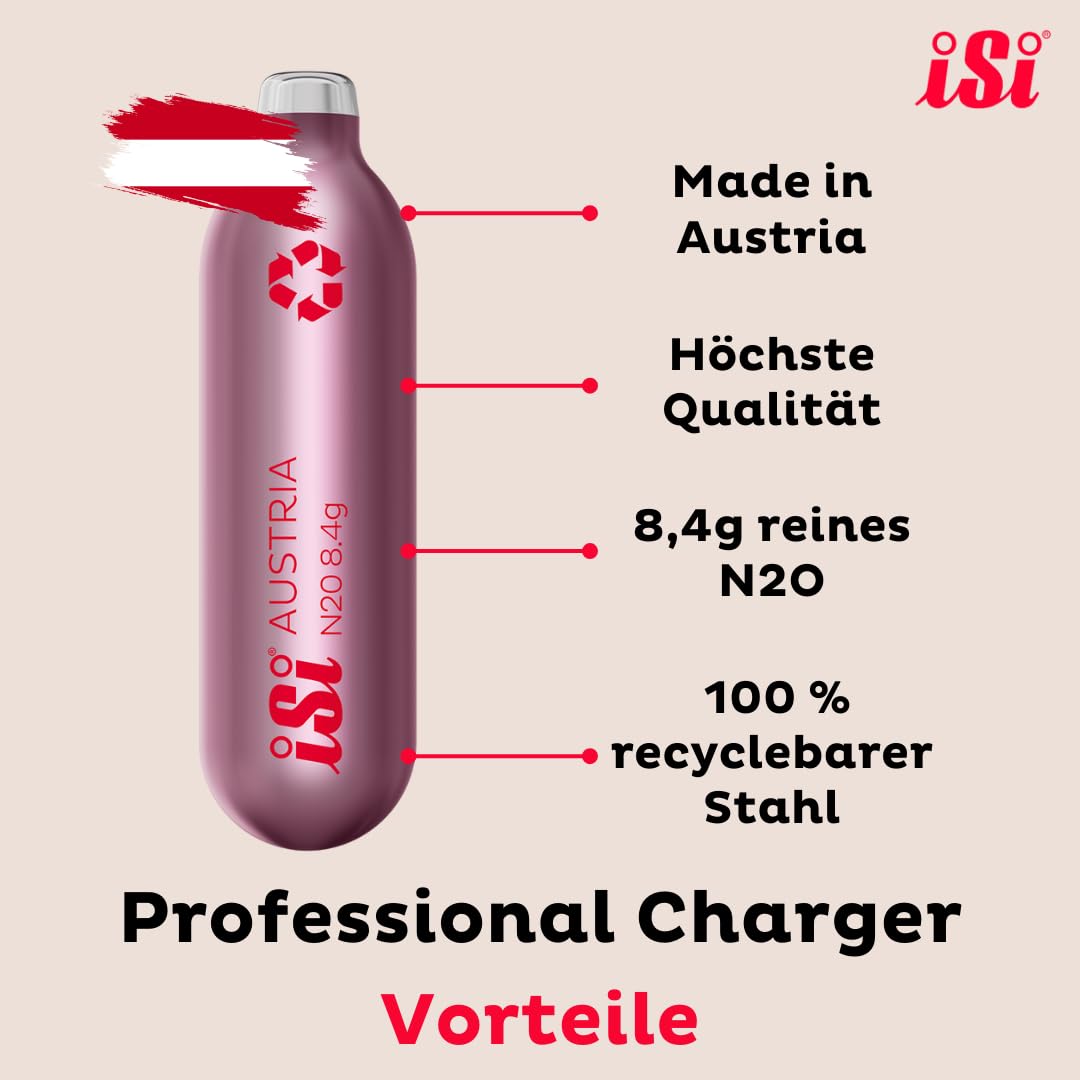 iSi Professional Chargers - 24 Kapseln